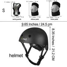 Kids Bike Helmet Adjustable Helmet For Toddler Child 2 To 9 Years Old,Kids Helmet,Helmet For Kids,Baby Helmet - Black - View 7