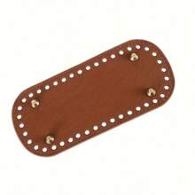 3入組DIY手工編織包配件，包括桶形底部、拉繩和肩帶