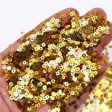 6000入組（20克）3mm PVC扁圓形閃片亂積，縫紉婚禮手工藝品裝飾裙帽鞋DIY珠寶手作配件 - 彩色 - 查看 14