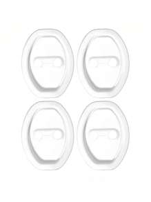 4入組汽車車門矽膠減震墊，通用汽車門鎖扣保護套，緩衝墊，靜音貼紙，防銹蓋，汽車用品 - 彩色 - 查看 11