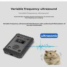 1入組通用5V/12V車用超聲波驅鼠器，使用紅白色閃燈提示，防水性能優良，適用於汽車、車庫、露營 - 多色 - 查看 4