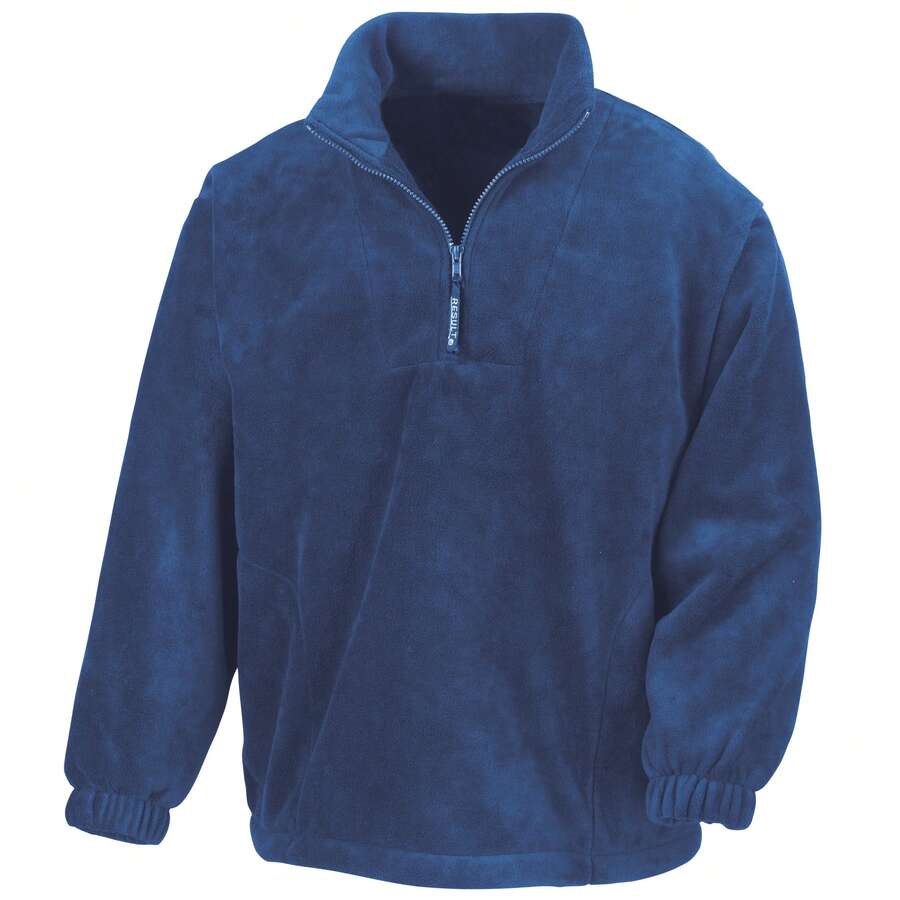 Result Unlined Active 1/4 Zip Anti-Pilling Fleece Top (N/A) - Royal Blue - View 1