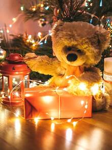 4入組/8入組/12入組小仙女小白盒LED燈,閃爍的卧室童話燈,卧室小型LED彩燈,適用於手工DIY,中心裝飾,派對,婚禮,聖誕桌面裝飾,溫暖的卧室童話氛圍燈 - 多色 - 查看 9