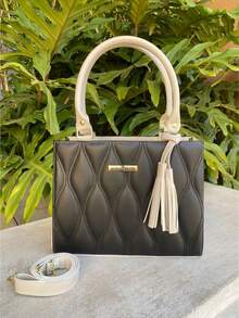 Women Tote Bags - 黑色 - 查看 1