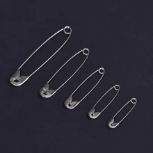 150 alfinetes em caixa, 4 tamanhos. Adequados para ferramentas de costura DIY, fixação de lenços de cabeça e lenços de seda.