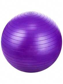 Shang's Pelota Para Yoga Con Textura 75 cm - Morado - Ver 3