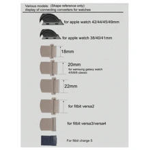 1pc 18mm20mm22mm Braided Magnetic Loop Compatible With Sam Galaxy Watch 7/6/5/4 40mm44m/HW Watch/Garmin Watch/Amazfit Watch,Magnetic Braided Loop Compatible With Apple Watch Band Series11 44mm 45mm 42mm 40mm 41mm 46mm Bracelet Compatible With Apple Watch Bands Series Ultra 2 10 9 SE 8 7 6 5 4 3 2 1 Strap,For Fitbit Versa3/4 Band,For Fitbit Charge6/5 Band