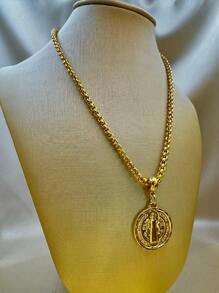 Women Pendant Necklaces - Gold - View 6