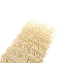 1 Pack Ocean Wave Crochet Hair ,30Inch Deep Wave Braiding Hair For Women Synthetic Curly Crochet Hair Extensions Wavy Braiding Hair Bohemian Crochet Braids(613#)