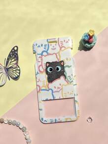 1 szt. Uroczy wzór kota ABS Przenośny pokrowiec na kartę fotograficzną Organizer na karty dla mężczyzn i na co dzień i do szkoły Etui na karty Etui na karty Etui na karty Portfel Wizytownik Etui na karty kredytowe Etui na karty identyfikacyjne Etui na karty damskie Portfel na karty dla kobiet