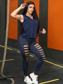 Women Sports Jackets - 藏蓝色 - 查看 4