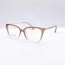 Women Fashion Glasses - Rỉ Nâu - Xem 2