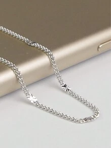 1入組簡約風格幸運的微閃耀分隔腳錬合適的適用於女性日常穿著在夏天