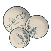 Plates - 米色 - 查看 1