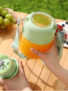 800ML Portable Juicer Blender, Multi-Function Home Fruit Juice Maker Cup