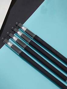 20pcs/Pack Creative Matte Black Fineliner Drawing Pens For Exam & Office Use - Black - View 2