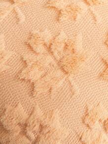 1入組刺繡楓葉靠墊套，不含靠墊，適用於客廳臥室家居裝飾，全季節適用 - 橘色 - 查看 4