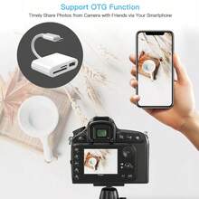 STONESKY 3 In 1 USB C Multi Port Converter Adapter SD Card Reader For IOS Pro Laptop - trắng - Xem 7