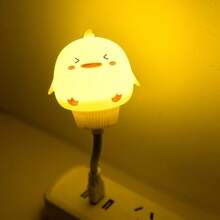 Mini Luz Noturna Fofa Led Luminária Pc Notebook Usb Flexível Portátil - Lua - Visão 7