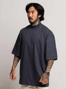 Men T-Shirts - Gris Oscuro - Ver 3