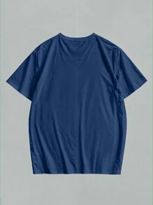 Men T-Shirts - Màu xanh lam - Xem 4