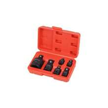 6 Pcs Socket Adapter Set Impact Wrench Nut Set 1/4 3/8 1/2 To 3/4 Inch Hardened And Tempered, Professional Tool For Commercial Or Occasional Use - Black - View 7