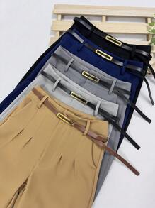 Women Pants - Màu Xám nhạt - Xem 8