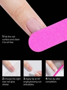 24 piezas de puntas de uñas acrílicas de forma corta en forma de ataúd / cuadrada / ovalada en una bolsa, 12 tamaños de puntas de uñas falsas de color mostaza amarillo, adecuadas para decoración de uñas de arte DIY en casa, uñas postizas, suministros de uñas