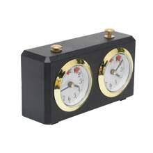 Chess Clock Game Timer Professional Competition Portable Gift I-GO Count Up Down - Black - View 9