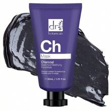 Dr. Botanicals Masque Matifiant au Charbon Végétal 30 ml Soin Vegan. Anti-Âge - Livraison en 3-4 jours ✅