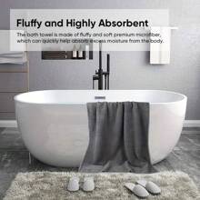 Soft Coral Fleece Bath Towel, Large 27.5x55.1in Bath Towel For Ren And Adults, Absorbent Bath Towel For Beach, Home, And Bathroom ,Halloween Thanksgiving Day Christmas Gift Bathroom Decor Summer Back To SchoolFor Beauty Salon Home Bathroom