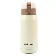 1 cốc cách nhiệt chân không mini 360ML/12.1oz có nắp bật, cốc cà phê bằng thép không gỉ, bình nước giữ nhiệt chống rò rỉ hai lớp có khóa cài cho xe hơi khi trở lại trường - Nhiều màu - Xem 12