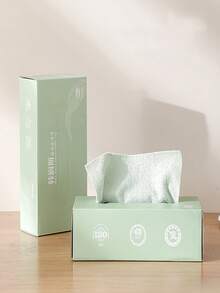 2入組一次性抽取式吸水廚房清潔布，耐油、不含螢光劑，20*20公分 - 綠色 - 查看 7