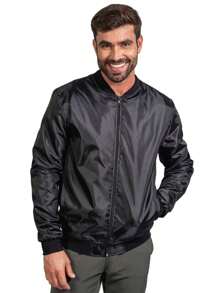 Men Jackets & Coats - 黑色 - 查看 1