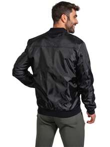 Men Jackets & Coats - 黑色 - 查看 2