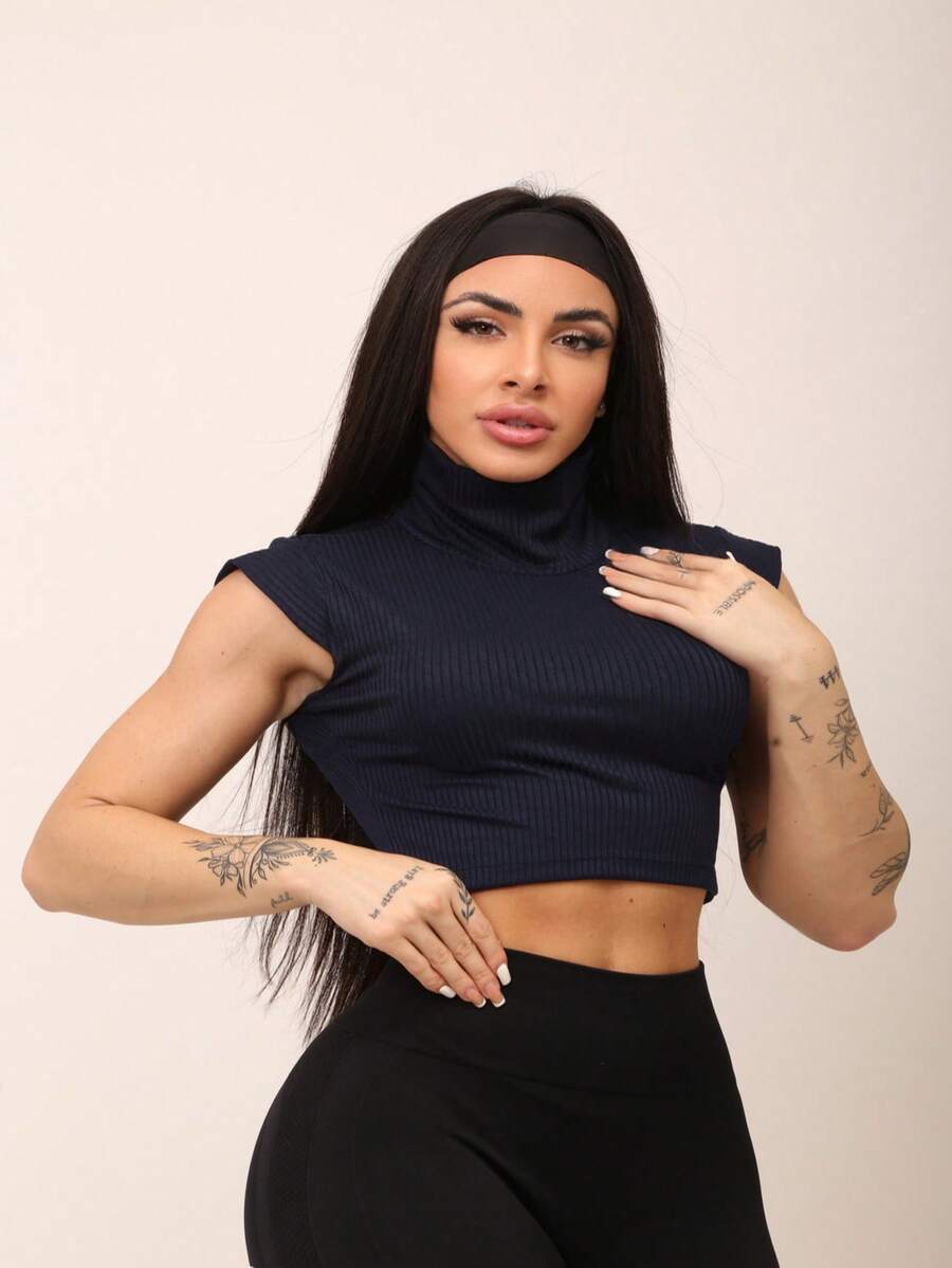 Women Tank Tops & Camis - Màu xanh lam - Xem 1