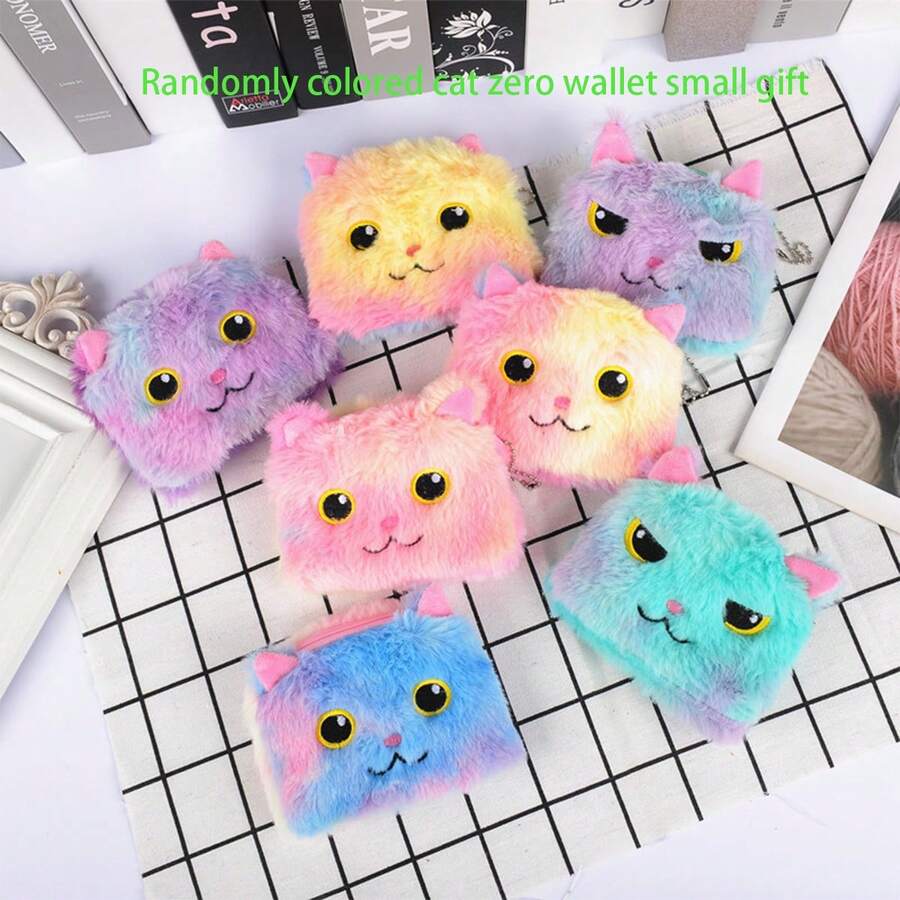 激光毛絨貓造型包玩具 - 彩色 - 查看 1