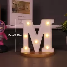 1 Peça Luz de Letra de LED, Cenário de Proposta Romântica Surpresa, Presente de Natal, Decoração Central, Adequado para Decoração de Aniversário/Casamento/Aniversário/Dia dos Namorados/Halloween/Natal/Ano Novo 2025, Presente de Aniversário e Feriado Perfeito para Família, Decoração de Quarto, Decoração de Festa, Branco (Baterias Não Incluídas)