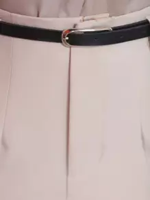 Women Pants - Beige - View 7