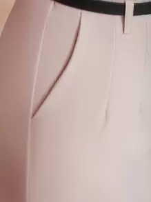 Women Pants - Beige - View 6