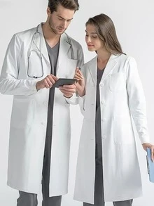 Lab Coats - White - View 3
