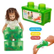 Juego De Constrcucción Jelly Blox 30 piezas. Sistema de construcción imaginativo y unico. Construye, aplasta y estira. ✅ Entrega 24/48h a España (península) - Juegos de Bloques - Goliath - Ref. 931693 - Multicolor - Ver 1
