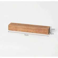 Earring Cards Display Wooden Base Desktop Earrings Ring Necklace Storage Organizer Holders Retail Exhibitor Shop Display Stand