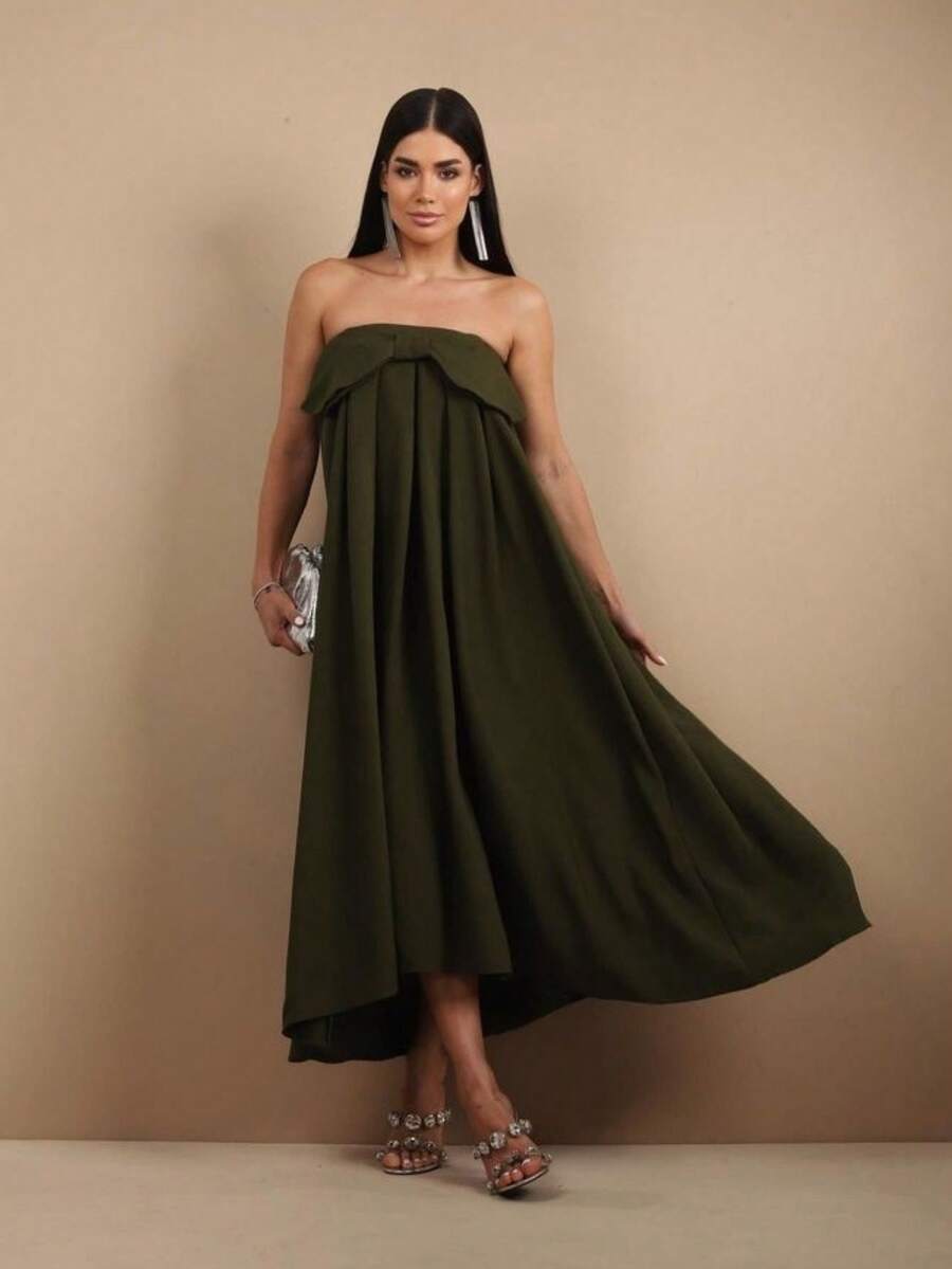 Women Short Dresses - màu đen - Xem 1