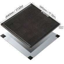 Mecpow Stół o strukturze plastra miodu Mecpow, Laserowy stół roboczy o strukturze plastra miodu do maszyny do grawerowania laserowego, Płyta laserowa o strukturze plastra miodu do szybkiego odprowadzania ciepła i ochrony stołu, H44 (440 x 440 x 22 mm)/H66 (650 x 650 x 22 mm)/H48 (450 x 850 x 22 mm)