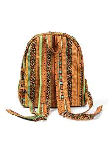 Dung Tích Lớn Daypack Thiết Kế Mới Ba Lô Nữ Chất Lượng Nữ Học Túi Du Lịch Cho Bé Gái - Màu vàng - Xem 3