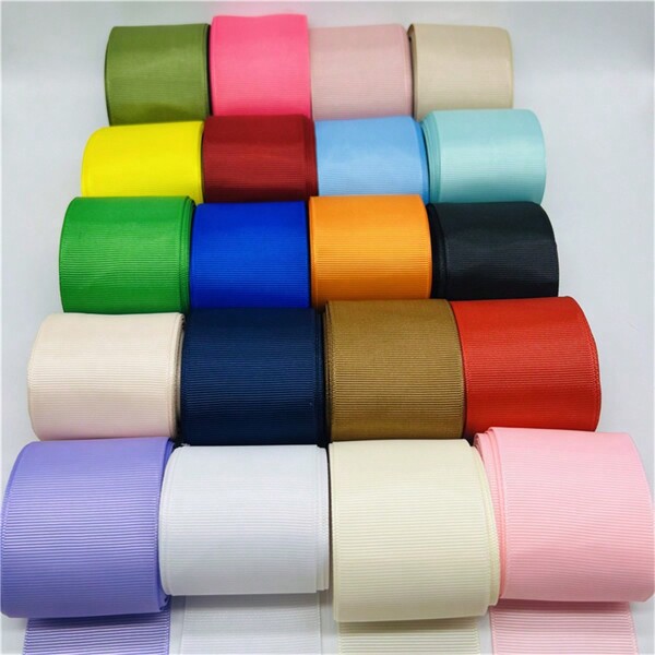 5yards 38mm Grosgrain Ribbon Holiday Polyester Ribbon For Christmas Wedding Decoration DIY Gift Wrapping Christmas Decor