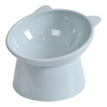 Comedouro Bebedouro Alto Elevado Postura Correta Para Gatos