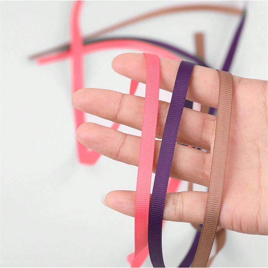 1入組5碼6mm聖誕格織帶，適用於聖誕婚禮裝飾、DIY禮品包裝及聖誕裝飾