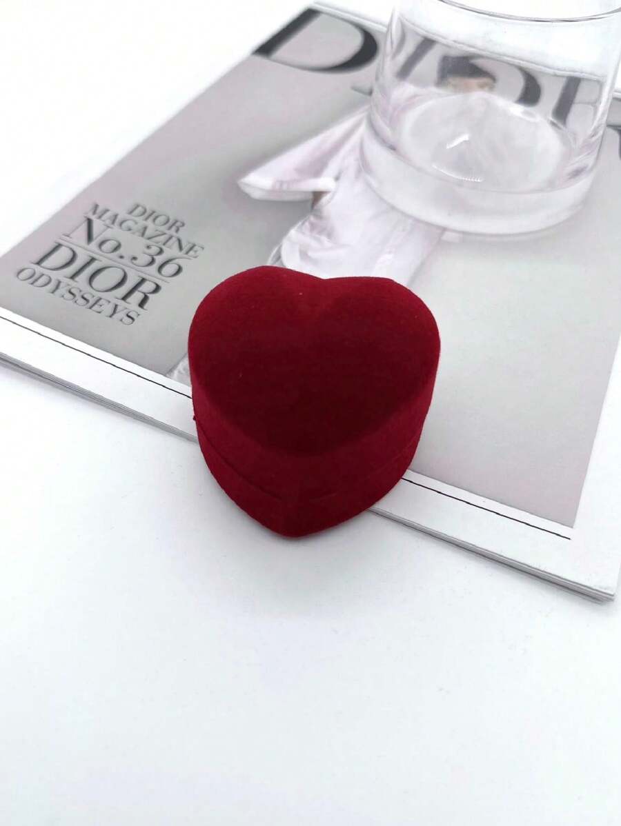 女士珠宝礼品圣诞礼物 - 酒紅色 - 查看 1